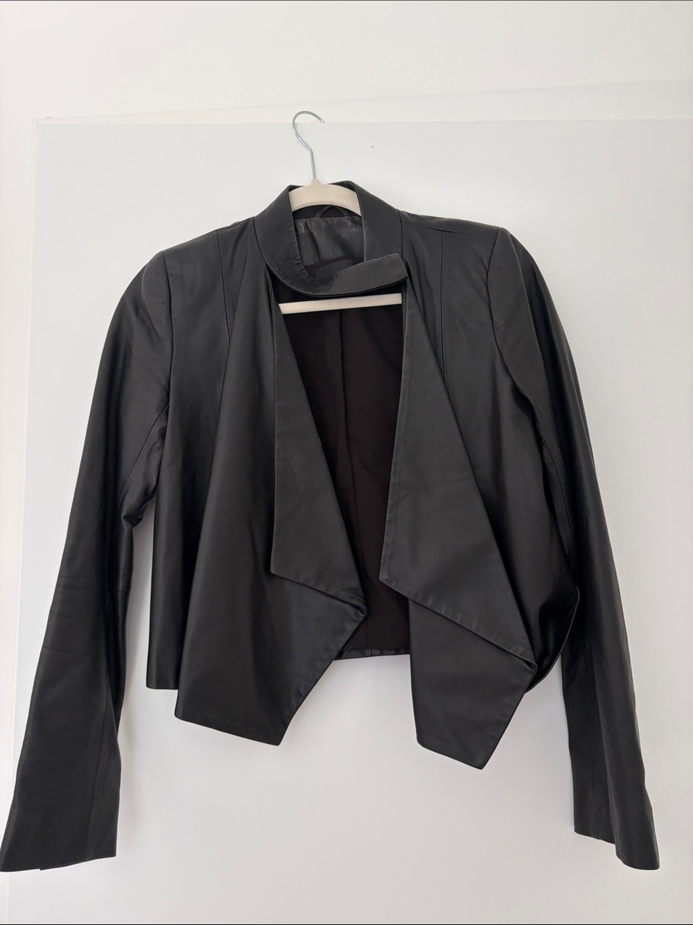 Vintage Intermix Faux Leather Jacket